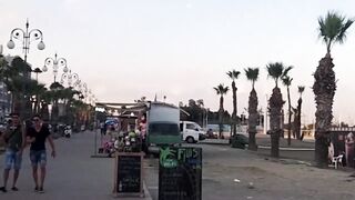 Larnaca, Finikoudes — прогулка по набережной и клев у пирса