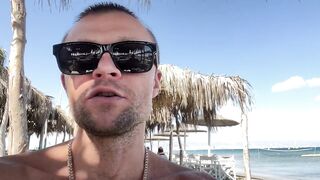 Кипр, Ladies Mile Beach, дождь и рыбалка у мола