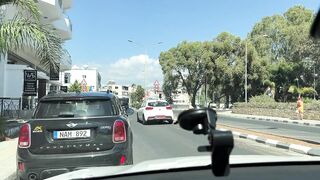 Кипр, Ladies Mile Beach, дождь и рыбалка у мола