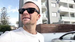 Кипр, Ladies Mile Beach, дождь и рыбалка у мола