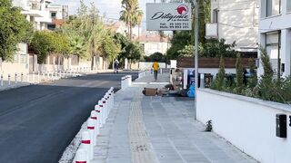 Кипр, Ladies Mile Beach, дождь и рыбалка у мола