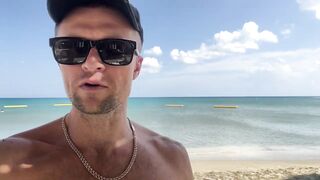 Кипр, Ladies Mile Beach, дождь и рыбалка у мола