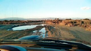 Ladies Mile, Cyprus — февраль: ветер, волна и береговая рыбалка