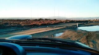 Ladies Mile, Cyprus — февраль: ветер, волна и береговая рыбалка