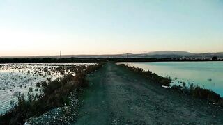 Ladies Mile, Cyprus — февраль: ветер, волна и береговая рыбалка