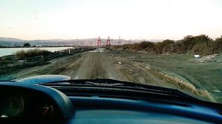 Ladies Mile, Cyprus — февраль: ветер, волна и береговая рыбалка