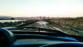 Ladies Mile, Cyprus — февраль: ветер, волна и береговая рыбалка