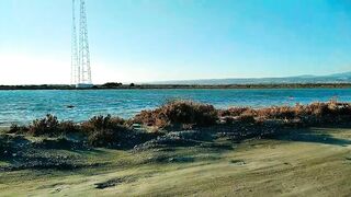 Ladies Mile, Cyprus — февраль: ветер, волна и береговая рыбалка