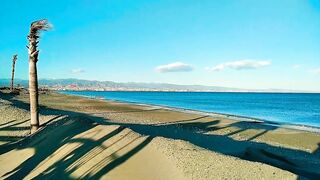 Ladies Mile, Cyprus — февраль: ветер, волна и береговая рыбалка