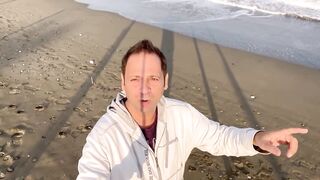 Ladies Mile, Limassol - длинная коса и рыбалка по кромке прибоя