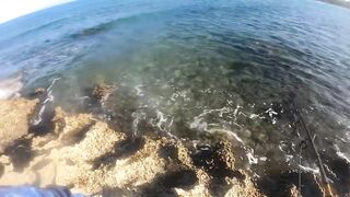 Eleuthera, Governors Harbour - жёлтые джейки с пляжа: как ловить