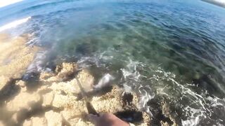 Eleuthera, Governors Harbour - жёлтые джейки с пляжа: как ловить