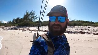 Eleuthera, Governors Harbour - жёлтые джейки с пляжа: как ловить