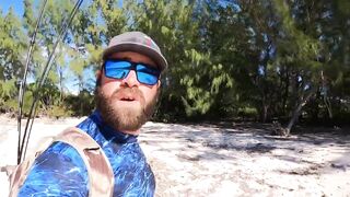 Eleuthera, Governors Harbour - жёлтые джейки с пляжа: как ловить