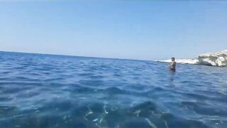 Governors Beach, Cyprus - серый песок, белые скалы и рыбалка