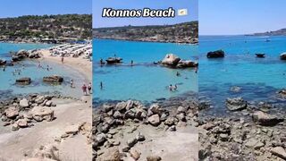 Konnos Beach, Ayia Napa: скрытый рай — где безопасно кидать с берега?