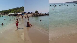 Konnos Bay, Protaras - где безопасно кидать с берега