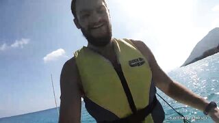 Akamas Blue Lagoon — лодочный выход и прозрачная вода