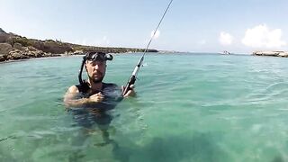 Akamas Blue Lagoon — морская рыбалка на якоре у лагуны