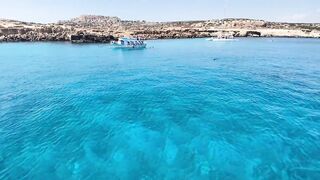 Cavo Greco Blue Lagoon, Cyprus - рыбалка у гротов и лагуны