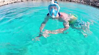 Cyprus 2021, Cape Greco - Blue Lagoon и снорклинг, есть ли клев?