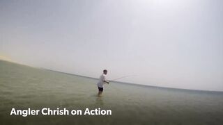 Sealine, Qatar — хороший бой рыбы: снасти и место по ветру