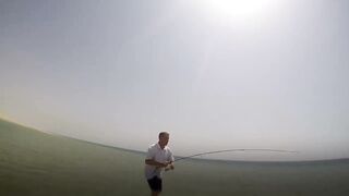 Sealine, Qatar — хороший бой рыбы: снасти и место по ветру