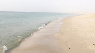 Sealine, Qatar — shore jig: orange spot trevally на Duo Metal Jig