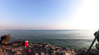 Fuwairit, Qatar - клюнул шихам: береговой выезд и снасти