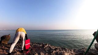 Fuwairit, Qatar - клюнул шихам: береговой выезд и снасти