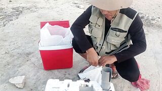 Fuwairit, Qatar - клюнул шихам: береговой выезд и снасти