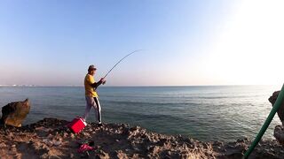 Fuwairit, Qatar - клюнул шихам: береговой выезд и снасти