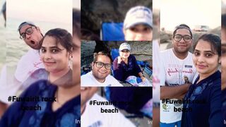 Fuwairit Rock Beach, Doha - камни, прибой и рыбалка на джиг