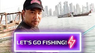 Fuwairit, Qatar - береговая рыбалка на рассвете: EP.06