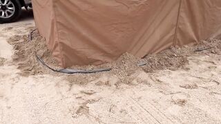 Dukhan, Qatar - кемпинг у моря и вечерняя рыбалка с берега