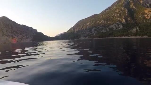Утренний троллинг с Рамазаном от Чиралы до бухты Дженевиз в Анталье