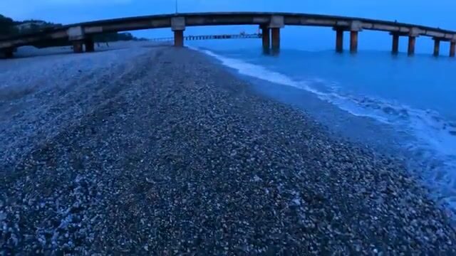 Микроджиг с берега в Алахадзы пока не начался дождь