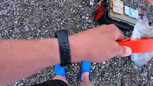 Микроджиг с берега в Алахадзы пока не начался дождь