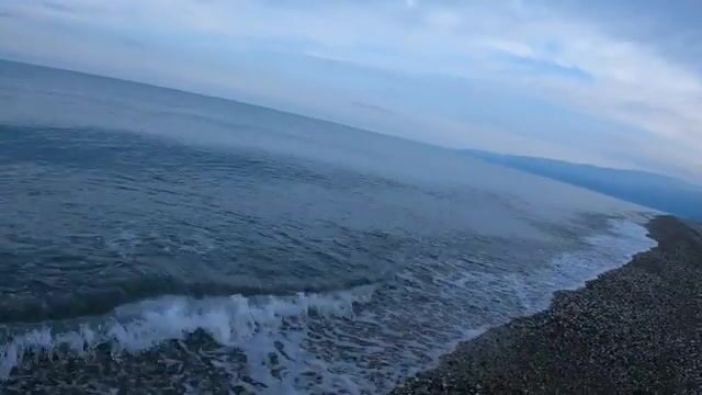 Микроджиг с берега в Алахадзы пока не начался дождь