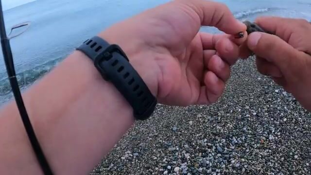 Микроджиг с берега в Алахадзы пока не начался дождь