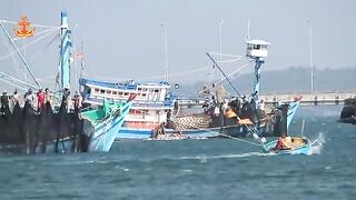Фукуок, Зыонгдонг: возвращение сетевых лодок и морской маршрут