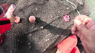 Ловля сиганов у садков в бухте Ланха на Катбе
