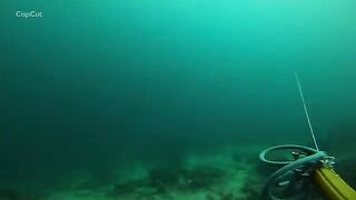 Подводная охота на свалах моря Саву в Индонезии