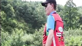 Прудовая ловля в Вэйхае на снасть с двумя крючками