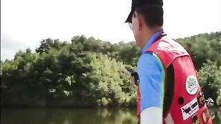 Прудовая ловля в Вэйхае на снасть с двумя крючками