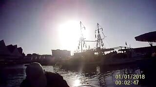 Спуск лодки в Окурджаларе и две рыбы у Мустафы и Армагана