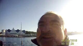 Спуск лодки в Окурджаларе и две рыбы у Мустафы и Армагана