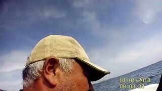 Спуск лодки в Окурджаларе и две рыбы у Мустафы и Армагана