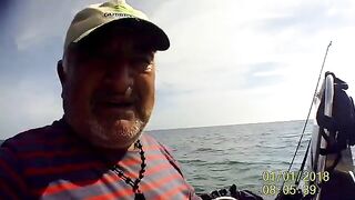 Спуск лодки в Окурджаларе и две рыбы у Мустафы и Армагана