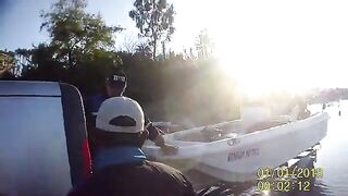 Спуск лодки в Окурджаларе и две рыбы у Мустафы и Армагана